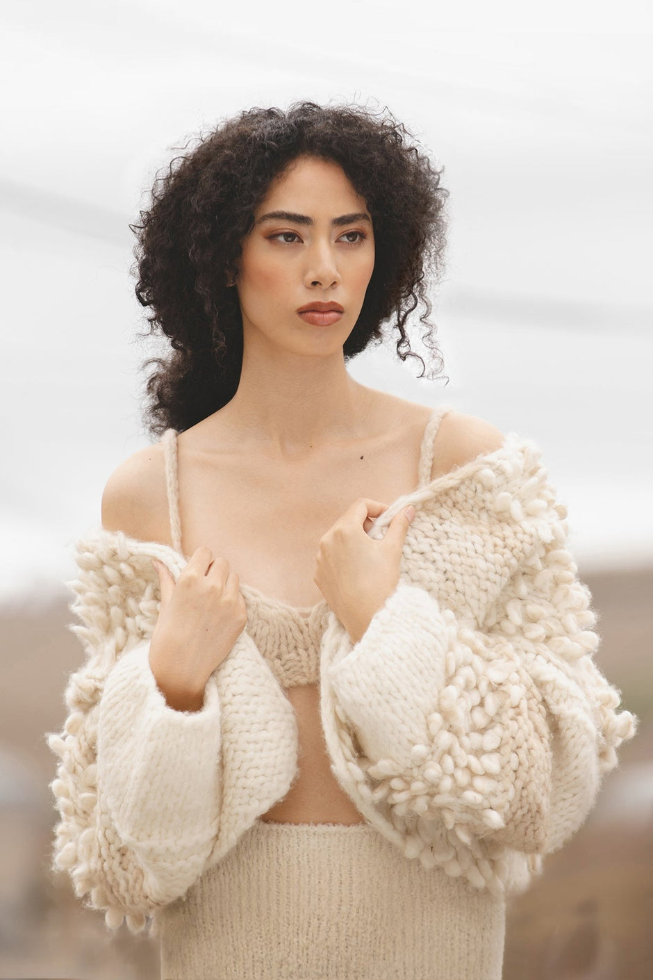 LARKSPUR HANDKNIT CARDIGAN | MEADOW