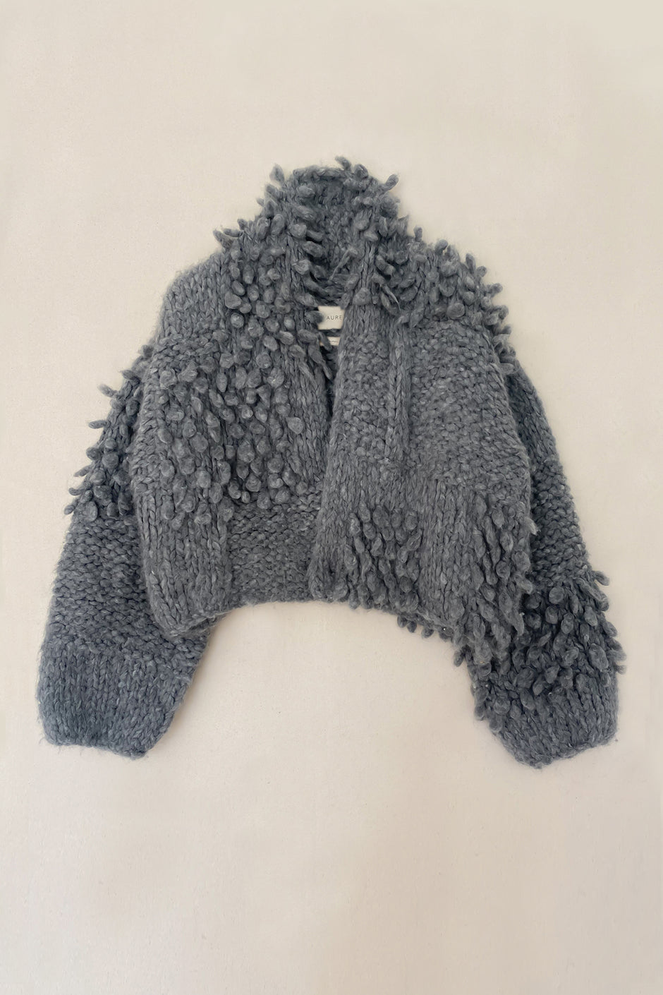 LARKSPUR HANDKNIT CARDIGAN | HERON