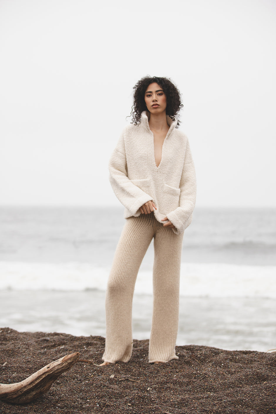 REYES PULLOVER | ECRU